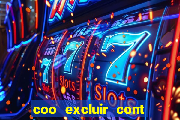 coo excluir cont f12 bet